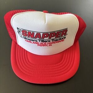 Snapper Ace Hardware Hat Perry Iowa SnapBack Mesh Trucker Designer‎ Award Cap OS